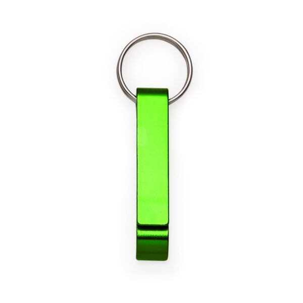 CHAVEIRO METAL COM ABRIDOR - VERDE