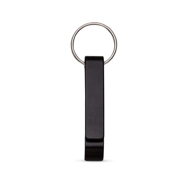 CHAVEIRO METAL COM ABRIDOR - PRETO
