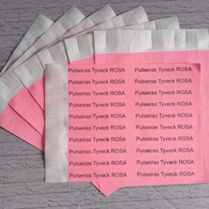 PULSEIRA TYVEK ROSA CHICLETE