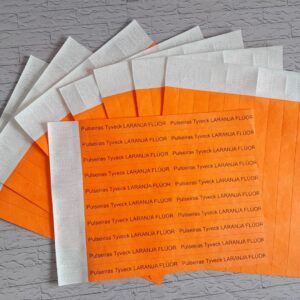 PULSEIRA TYVEK ORANGE - LARANJA FLUOR